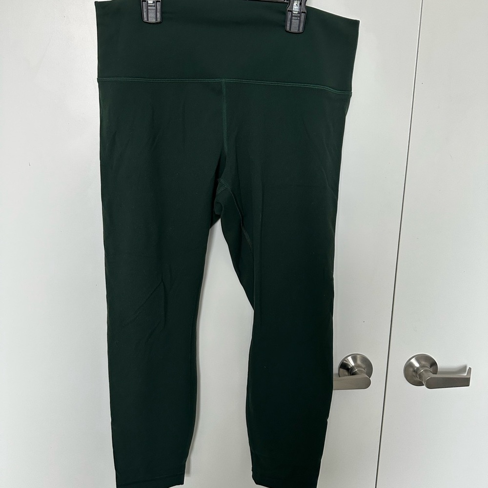 Lululemon Wunder Train 25 inch Legacy Green